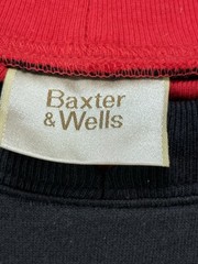 NWT Baxter & Wells Womens L Christmas Embroidered Front and Back Sweatshirt