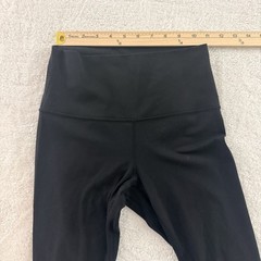 LULULEMON ALIGN HIGH RISE PANT 25″ LEGGINGS BLACK SIZE 6 NULU YOGA