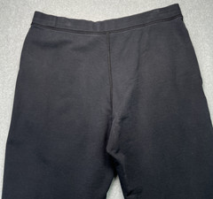 Hanna Andersson Womens Pull On Jogger Sweatpants XL Black Comfort Casual Lounge