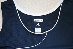 Antigua Sport Women’s Desert Dry Performance Running Singlet Tank Top Large navy