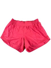 Lululemon Hotty Hot High-Rise Lined Short 4” Pink Size 10 W7AW7T