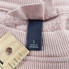 Universal Thread Sweatshirt Womens S Pink Tunic Pullover Lined Pockets Fleece