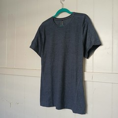 Ten Thousand T-Shirt Durable Tee Men’s Large Navy Heather Athletic Top TTKT011