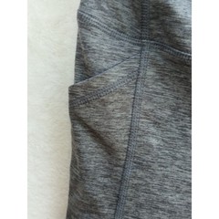 Avia Heathered Charcoal High-Rise Bike Shorts. AW 11