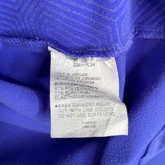 Under Armour Womens Purple ColdGear Running Top Funnel Neck Thumbholes Small