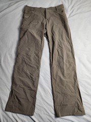 Kuhl Kontra Hiking Pants Womens Size 33×32 Brown Lightweight Convertible EUC