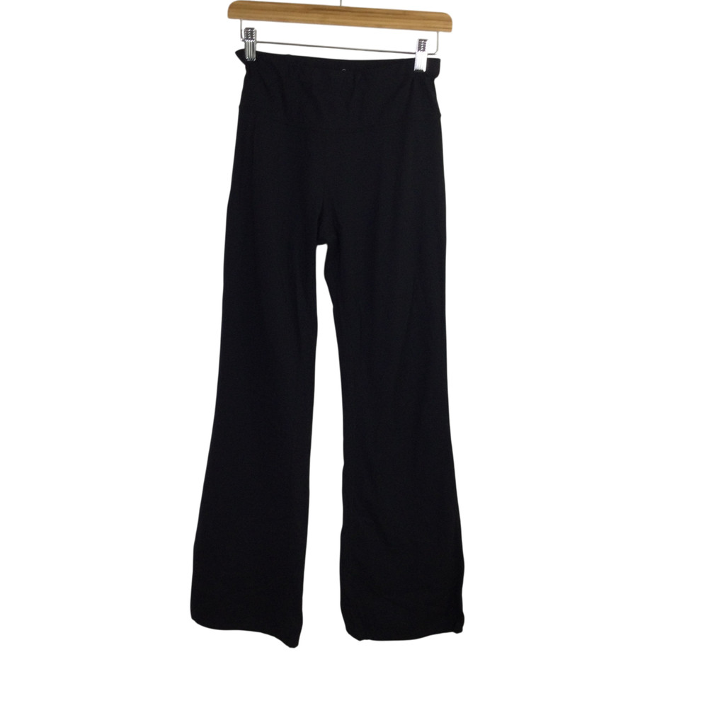 Sweaty Betty Womens Power Active Kick Flare Leggings Pants Black Size Small