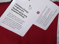 NWT✨LULULEMON✨SIZE 12✨ENERGY LONGLINE BRA B-D✨AUTHENTIC✨OXFORD RED✨#1 SELLER