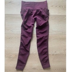 Buffbunny Collection Legacy Leggings Burgundy Plum Scrunch Butt Medium