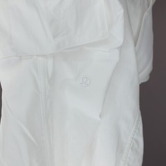 Lululemon Dance Studio Pants Relaxed Fit Mid Rise Cargo Jogger White Sz NWT