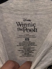 • Disney Winnie the Pooh Bumblebee French Terry Oversized Crewneck Sweatshirt XS