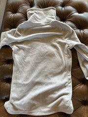 Nike Dri-FIT Women’s Full Zip Fleece Turtleneck Sweatshirt w/ Pockets Gray S