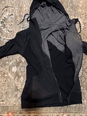 Lululemon Women’s Size 4 Black Grey REVERSIBLE Dance Studio Jacket III hoodie