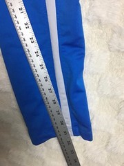 Nike Fitory Womens Size Small Athletic Wide Leg Zipped Blue Pants Outdoor