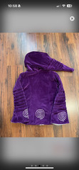 Rare Avant Garde Y2K Bondage Wizard Zip Hoodie Grail Hype S reversible