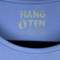 Hang Ten Women’s Long Sleeve Sun Shirt Rash Guard Periwinkle Blue Size Medium