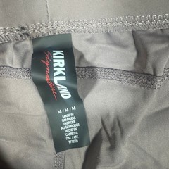 Kirkland Signature Ladies Active Pant Mauve Taupe Size M 4-Way Stretch 7772009