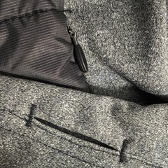 Club Ride Jacket Womens Large Gray Two Timer FW15 Quilted Fleece Cycling Hybrid