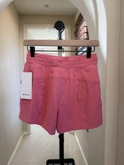 NWT Lululemon Dance Studio High-Rise Short 3.5″ LINED Sakura Pink SAKP Size 4