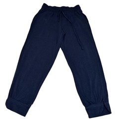 Any Body. Activewear Pants Women’s Navy Blue XXS Cotton Blend Drawstring