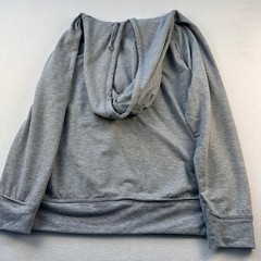 Be Kind Graphic Hoodie Gray Cotton Blend Sweatshirt Sz M Inspiration Vibes Comfy