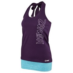 ZUMBA FITNESS DANCE Bubble Halter Top Tee Shirt Tank GORGEOUS! XS/S, M/L, XL/XXL