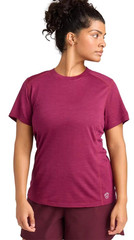 allbirds NEW Womens Natural Run Fashion Short Sleeve Tee Thrive Crimson XS $58