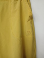 Albion Mustard Yellow Jetsetters Joggers W/ Zip Ankle Zipper Drawstring Sz Small