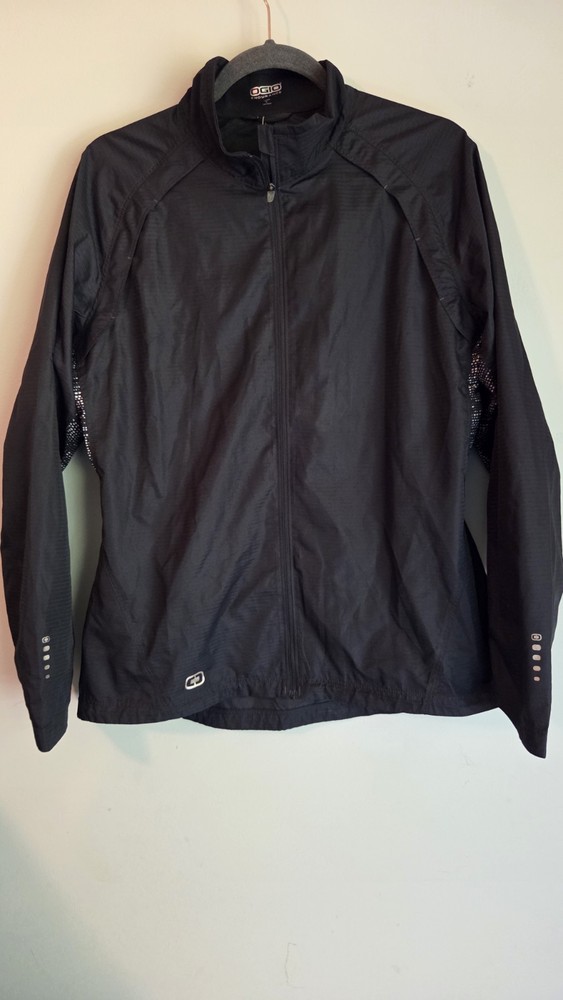 Ogio Endurance Full Zip Jacket Women’s Size Large Blk Sportswear Techgear
