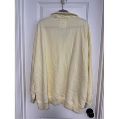 Aerie Women’s Oh Snap Sweatshirt in Cozy Yellow Oversized Size Large Sold Out