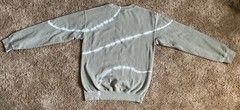 Disney Mickey Mouse Olive Green Long Sleeve Crew Neck Sweatshirt Size Small