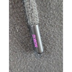 Dixxon Pullover Hoodie Womens Large Black Pink Ground Up Customs Logo Streetwear
