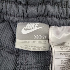 Nike Track Pants Womens XS (0-2) VTG Y2K Black Performance Embroidery Activewear