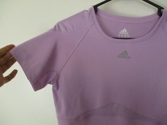 Women’s Adidas S shirt purple cross training athletic light weight running gym