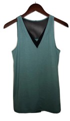 North Face Women’s Flash Dry Tank Top Size XS Black Netting Accent