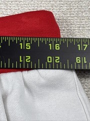 Phamily Sweat Shorts Women Size XL Red White Athletic Fleece Thick Jersey HipHop