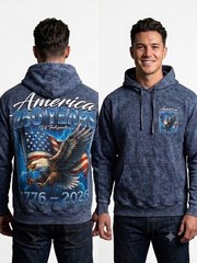 USA 250th ANNIVERSARY STONEWASHED SWEATSHIRT – FREE SHIPPPING