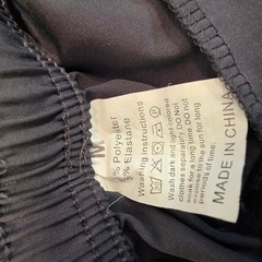 Unbranded Charcoal Athletic Gym Shorts Womens Medium Zipper Pockets Drawstring
