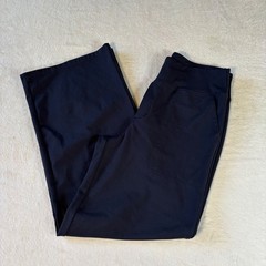 G4 free Athletic Wide Leg Pants Navy Blue Stretchy Yoga Trousers with Pockets
