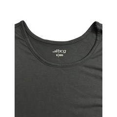 BCG Tank Top Womens Small Black New Side Knot Asymmetrical Hem Sleeveless Shirt