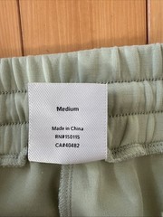 VARLEY The Rolled Cuff Pant 25” Pockets Women’s Size M Green NWOT