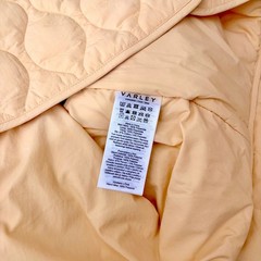 NWT!! VARLEY Luca Quilted Jacket Solid Reed Yellow Bomber Snaps Solid X-Large