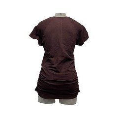 Athleta Speedligth Heather tee Size M 100%nylon Short Sleeves Active Athleisure