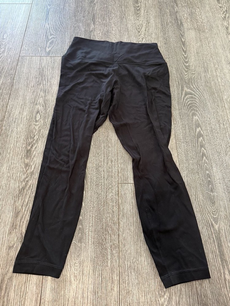 Lululemon Align High-Rise Crop Leggings in Black