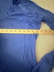 Fabletics Lightweight Pullover Hoodie/Top Women XL/XXL Periwinkle Blue Running