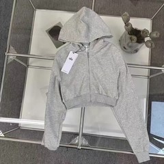 AIo Yoga Sweet Escape Zip Up Hoodie Cropped Full Zip Accolade Women’s Sweatshirt