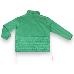 Ralph Lauren RLX Sweatshirt Women Medium Green 1/4 Zip Hybrid Long Sleeve Golf