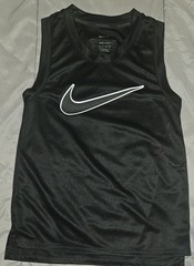 Nike Dri-FIT Swoosh Run Tank Top Womens XS Black Running Fitness DQ6368-010