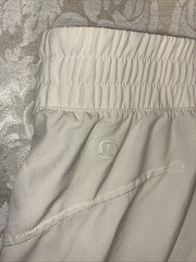 Lululemon Pant Womens 6 Off White Bone LW5FU4S Swift Wide Leg Mid Rise Pant