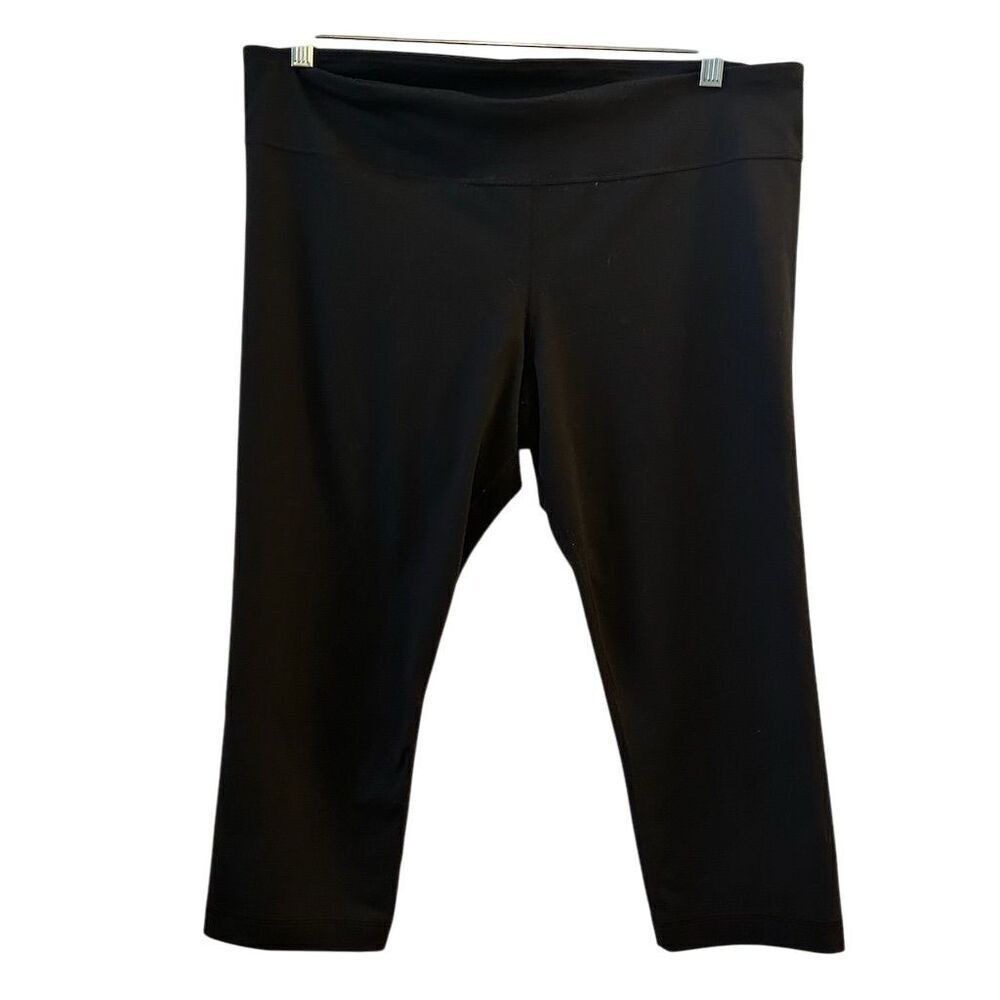 Under Armour Women’s Black Capri Leggings XL Mid-Rise Gym Yoga Running